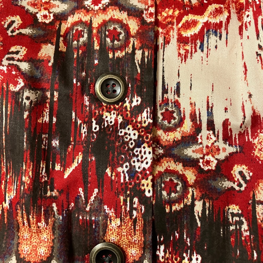 Chico’s Multicolor Print Jacket - Picture 6 of 6